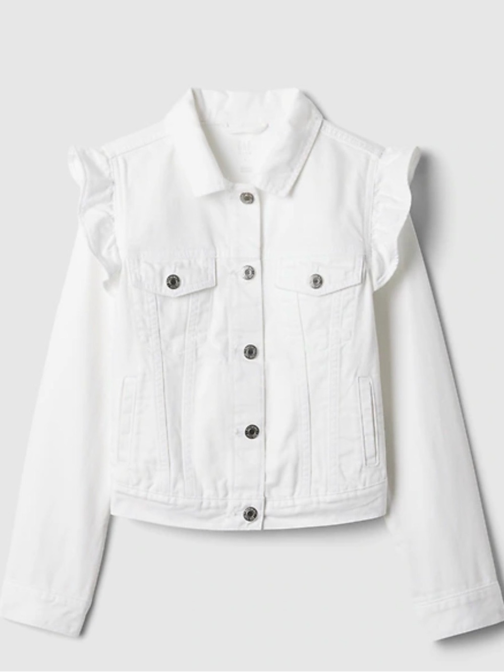 GAP Ruffle Denim Jean Jacket | LIKE NEW!
